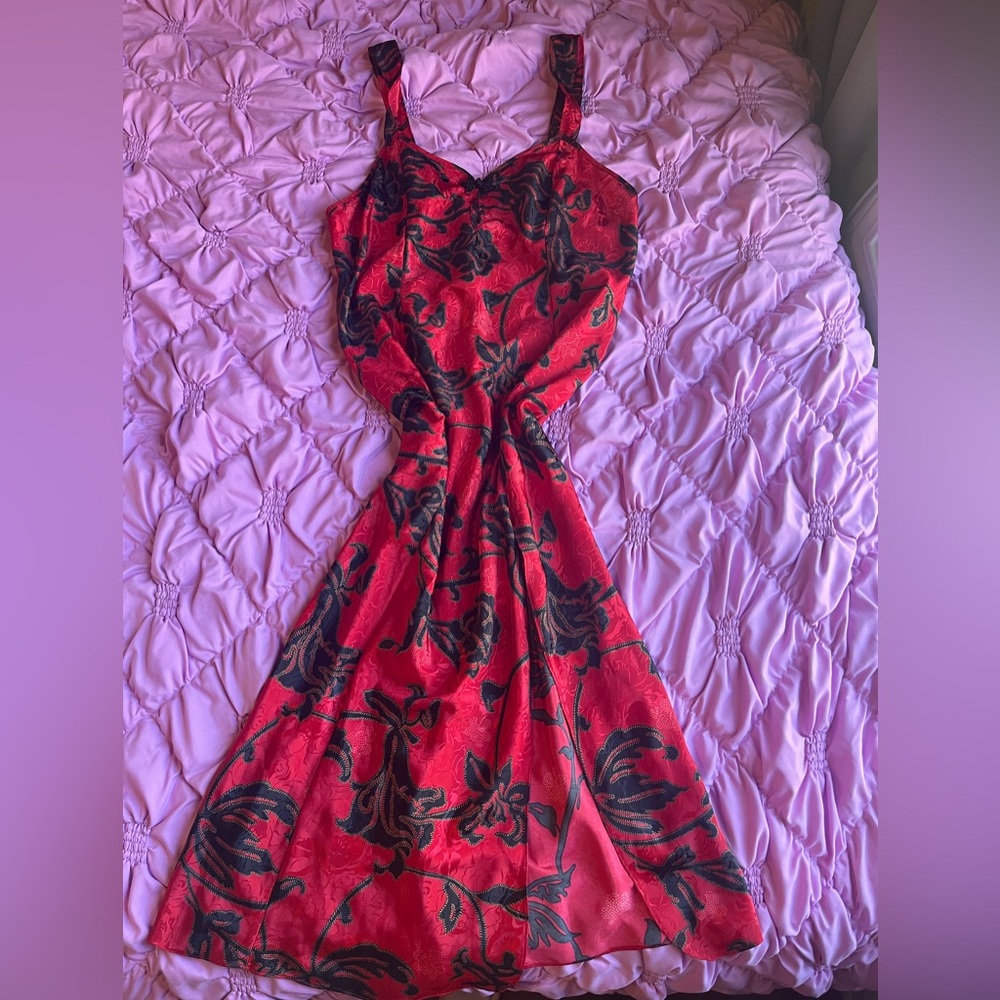 Vintage 90s Expressions by California Dynasty Floral Dress — Size M!!